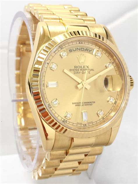 rolex day date 2007|rolex day date yellow gold.